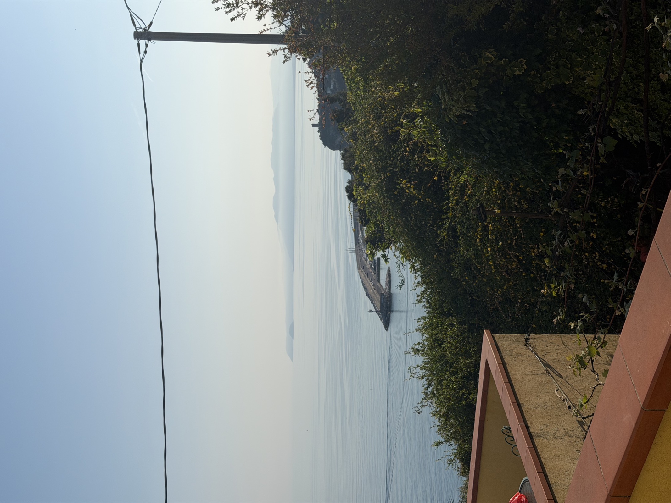 Camera Il Frantoio — vista mare e colline dalla terrazza